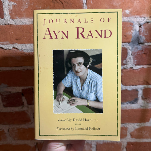Journals of Ayn Rand - Edited by David Harriman - Trade Paperback
