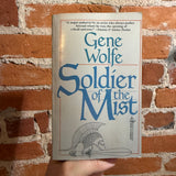 Soldier of the Mist - Gene Wolfe - 1987 Tor Books Paperback - Carol Russo Cover