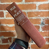 War and Peace: Vol. 2 of 2 - Leo Tolstoy - 1938 The Heritage Press Hardback