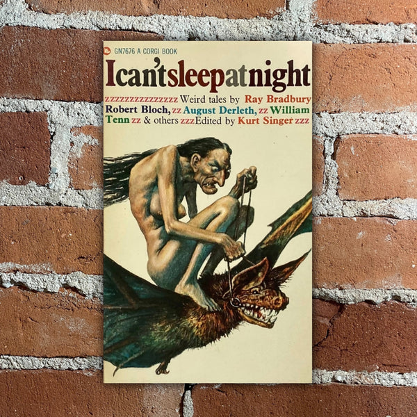 I Can’t Sleep At Night - Kurt Kinger - 1968 Corgi Books Paperback - Josh Kirby Cover