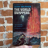 The World Swappers - John Brunner - 1959 Ace Books Paperback - Frank Kelly Freas Cover