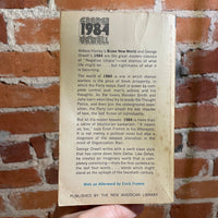 Nineteen Eighty-Four (1984) - George Orwell - 38th Signet Books Paperback