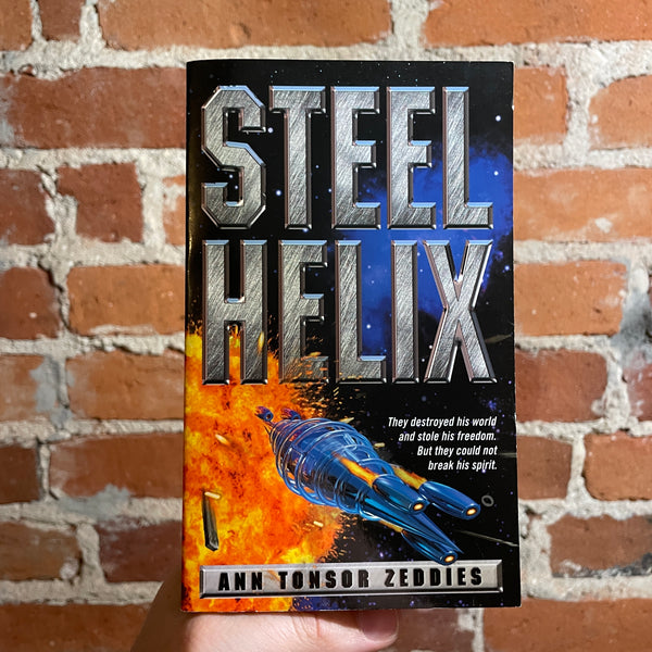 Steel Helix - Ann Tonsor Zeddies - 2003 Ballantine Books Paperback - John Dismukes Cover