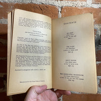 No Exit and Three Other Plays - Jean-Paul Sartre - Jean Carlu Cover - 1949 Vintage Books Paperback
