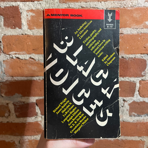 Black Voices: An Anthology of Afro-American Literature - 1968 5th Mentor Books Paperback