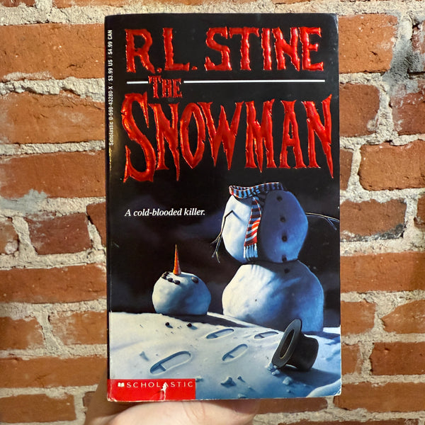 The Snowman - R.L. Stine - 1991 Scholastic Books Paperback
