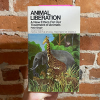 Animal Liberation - Peter Singer - 1977 Avon Books Paperback