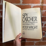 Spy Catcher: The Candid Autobiography of a Senior Intelligence Officer - Peter Wright with Paul Greengrass - 1987 4th Viking Hardback