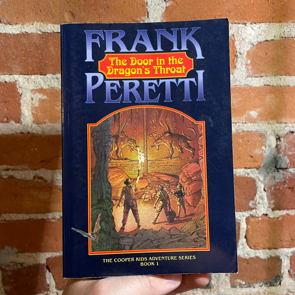 The Door in the Dragon’s Throat - Frank Peretti - 1990 Crossway Books Paperback - David Yorke Cover