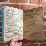 They Can’t All Be Guilty - M.V. Heberden - 1947 Dell Books Paperback - William Shoyer Cover