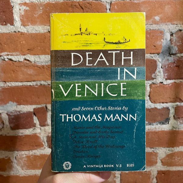 Death in Venice - Thomas Mann - 1964 Vintage Books Paperback