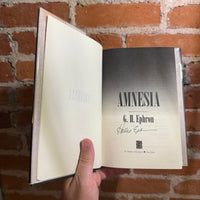 Amnesia - G.H. Ephron - SIGNED 2000 St. Martin’s Press Hardback