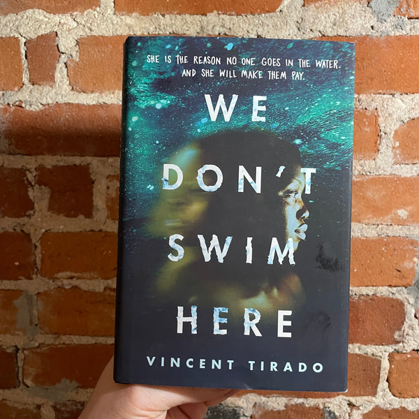 We Don’t Swim Here - Vincent Tirado - 2023 Sourcebooks Hardback - Jeff Manning Cover