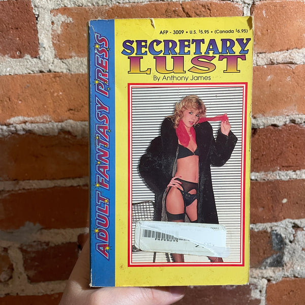 Secretary Lust - Anthony James - 1993 Adult Fantasy Press Paperback