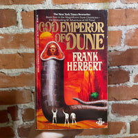 God Emperor of Dune - Frank Herbert - 1984 9th Berkley Books Paperback