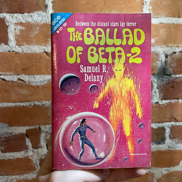 The Ballad of Beta-2 - Samuel R. Delany / Emil Petaja 1965 Ace Double Paperback - Ed Valigursky Cover
