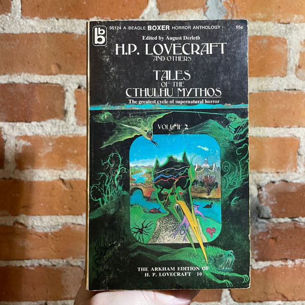 Tales of the Cthulhu Mythos Vol. 2 - H.P. Lovecraft and Others - Edited by August Derleth - 1971 1st Beagle Books Paperback