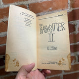 The Babysitter II - R.L. Stine - 1991 Scholastic Paperback