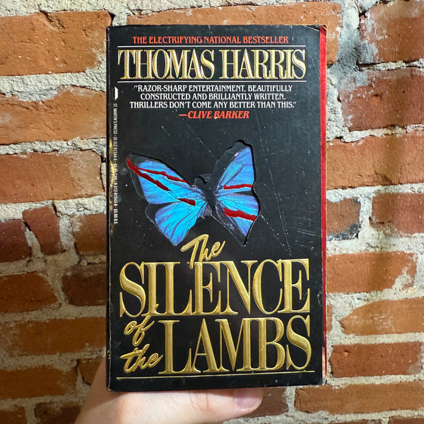 The Silence of the Lambs - Thomas Harris - 1989 St. Martin’s Press Paperback - Foil Embossed Keyhole Cover