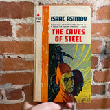 The Caves of Steel - Isaac Asimov - 1962 Pyramid Books Paperback Edition Ralph Brillhart Cover