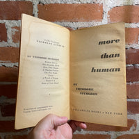 More Than Human - Theodore Sturgeon - 1968 4th Ballantine Books Paperback