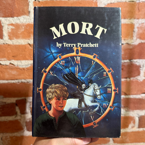 Mort - Terry Pratchett - 1987 BCE Signet Books Hardback - Jill Bauman Cover