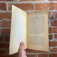 The Six Great Humanistic Essays of John Stuart Mill - 1970 3rd Washington Square Press Paperback