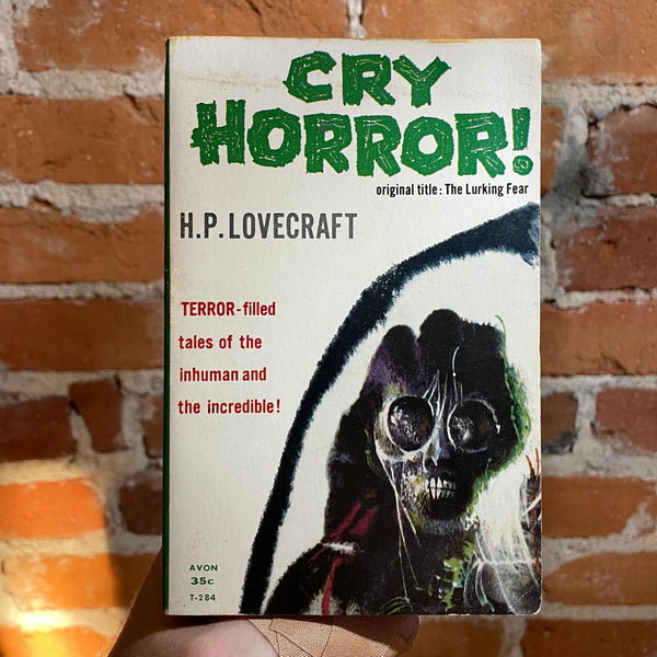 Cry Horror - H.P. Lovecraft - 1959 Avon Books Paperback - Richard Powers Covers