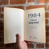 1984 - George Orwell - 1983 Plume Trade Paperback - Melissa Jacoby Cover