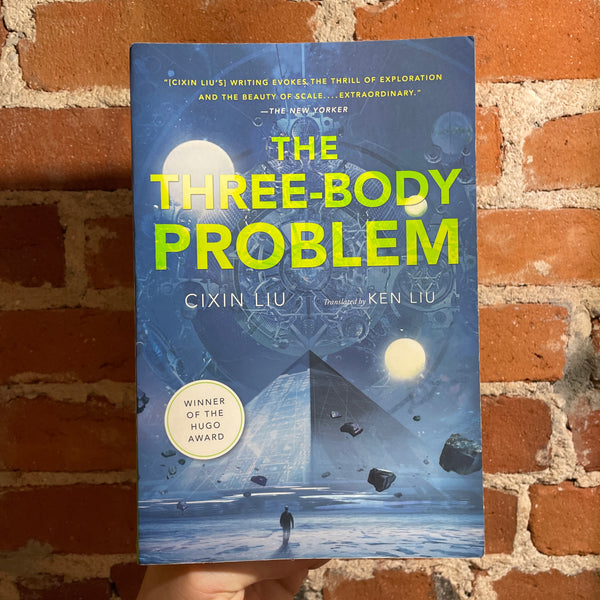 The Three-Body Problem - Cixin Liu - 2014 Tor Books Paperback - Stephan Martinere Cover