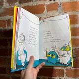 One Fish, Two Fish, Red Fish, Blue Fish - Dr. Seuss - Grolier BCE Beginner Books Hardback