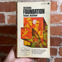 Second Foundation - Isaac Asimov - 1964 13th Avon Books Paperback - Don Punchatz Cover