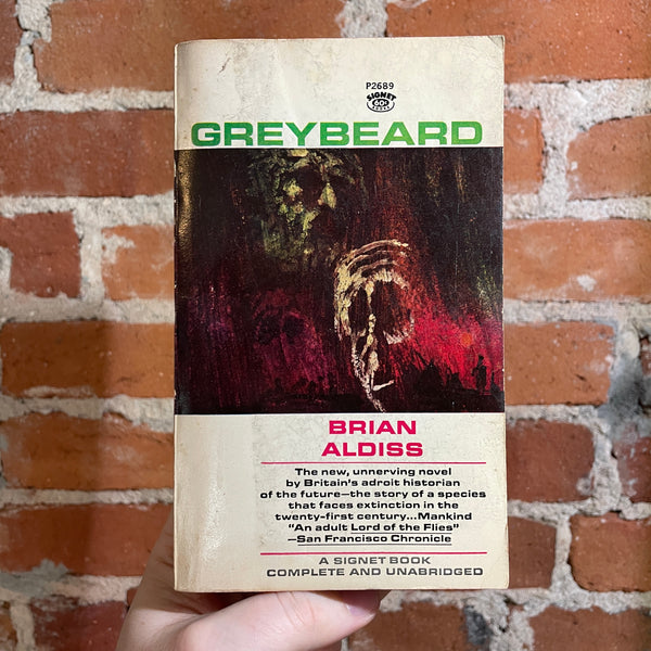 Greybeard - Brian Aldiss - 1965 1st Signet Books Paperback