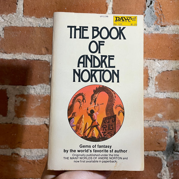 The Book of Andre Norton - 1975 Daw Books Paperback #165 - Jack Gaughan Cover