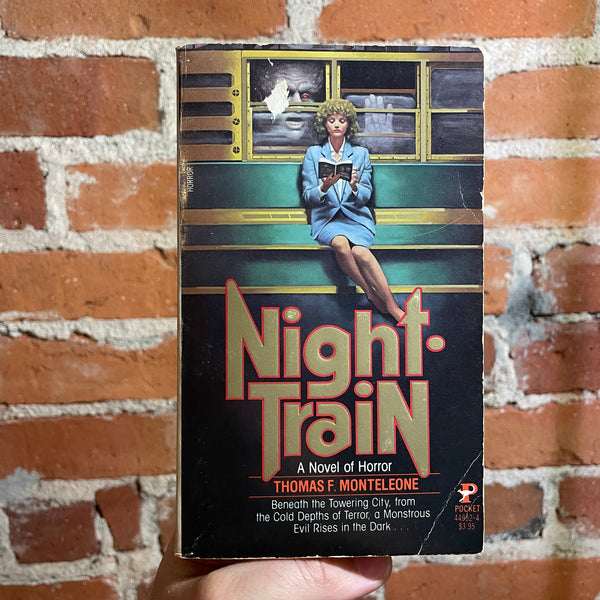 Night Train - Thomas F. Monteleone - 1984 Pocket Books Paperback - Lisa Falkenstern Cover