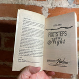 Footsteps in the Night - Lee Karr - 1993 Silhouette Shadows Paperback