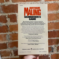 Schroeder’s Game - Arthur Maling - 1979 Perennial Library Paperback