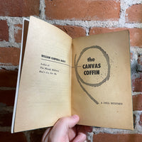 The Canvas Coffin - William Campbell Gault - 1953 Dell Books Paperback - Bill George Cover