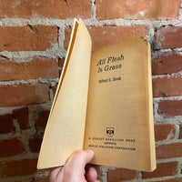 All Flesh is Grass - Clifford D. Simak - 1966 2nd Berkley Medallion Paperback - Richard Powers Cover