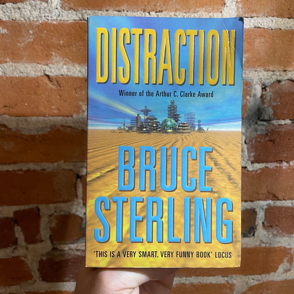 Distraction - Bruce Sterling - 1998 Gollancz Paperback