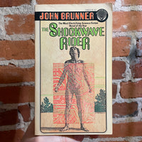 The Shockwave Rider - John Brunner - 1976 Ballantine Books Paperback - Murray Tinkelman Cover