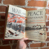 War and Peace - Leo Tolstoy - 1942 Simon and Schuster Hardback - Inner Sanctum Edition