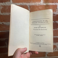 Confessions of an English Opium Eater and Other Writings - Thomas De Quincey - 1966 1st Signet Books Paperback