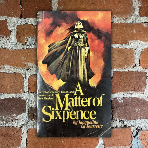A Matter of Sixpence - Jacqueline La Tourrette - 1972 Dell Books Paperback