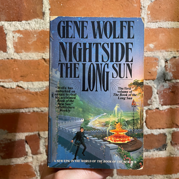 Nightside the Long Sun - Gene Wolfe - 1993 Tor Paperback - Richard Bober Cover
