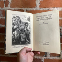 The Mystery of the Ivory Charm - Carolyn Keene - 1936 Grosset & Dunlap Hardback - Nancy Drew Mystery