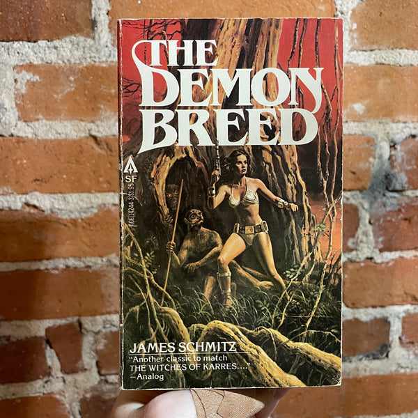 The Demon Breed - James H. Schmitz - 1979 Ace Books Paperback - Bob Adragna Cover