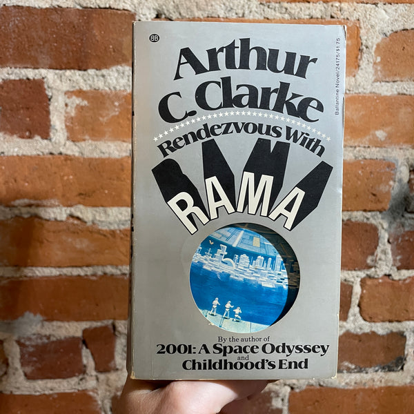 Rendezvous with Rama - Arthur C. Clarke - 1974 1st Ballantine Books Paperback