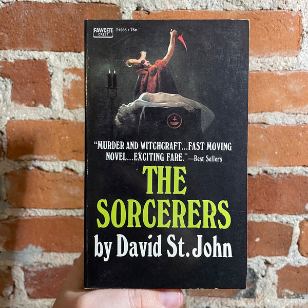 The Sorcerers - David St. John - 1971 Fawcett Crest Paperback OCCULT