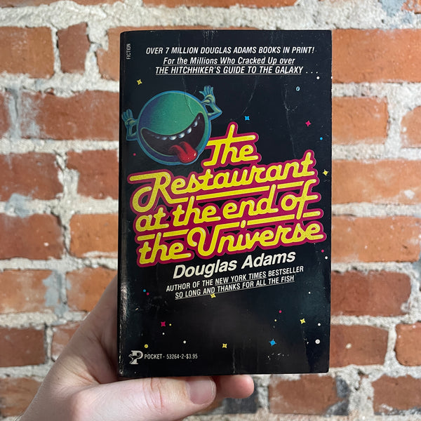 The Restaurant at the End of the Universe - Douglas Adams - 1982 Pocket Books Paperback